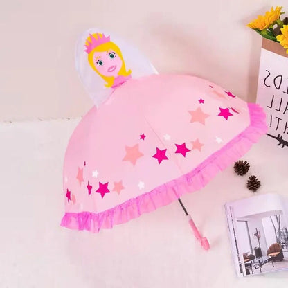 Rainbow Kids Umbrella for Rainy Days