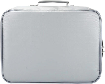 Waterproof Document Organizer with Zipper & Card Storage