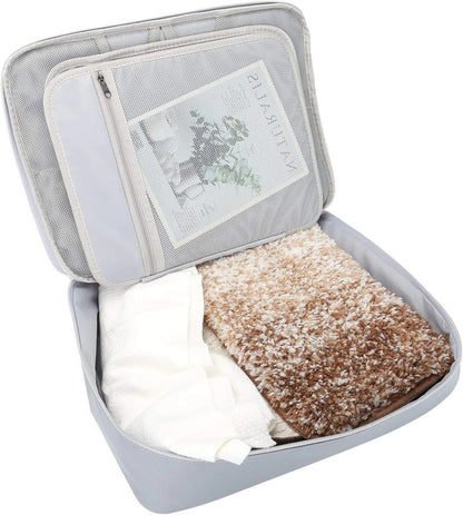 Waterproof Document Organizer with Zipper & Card Storage