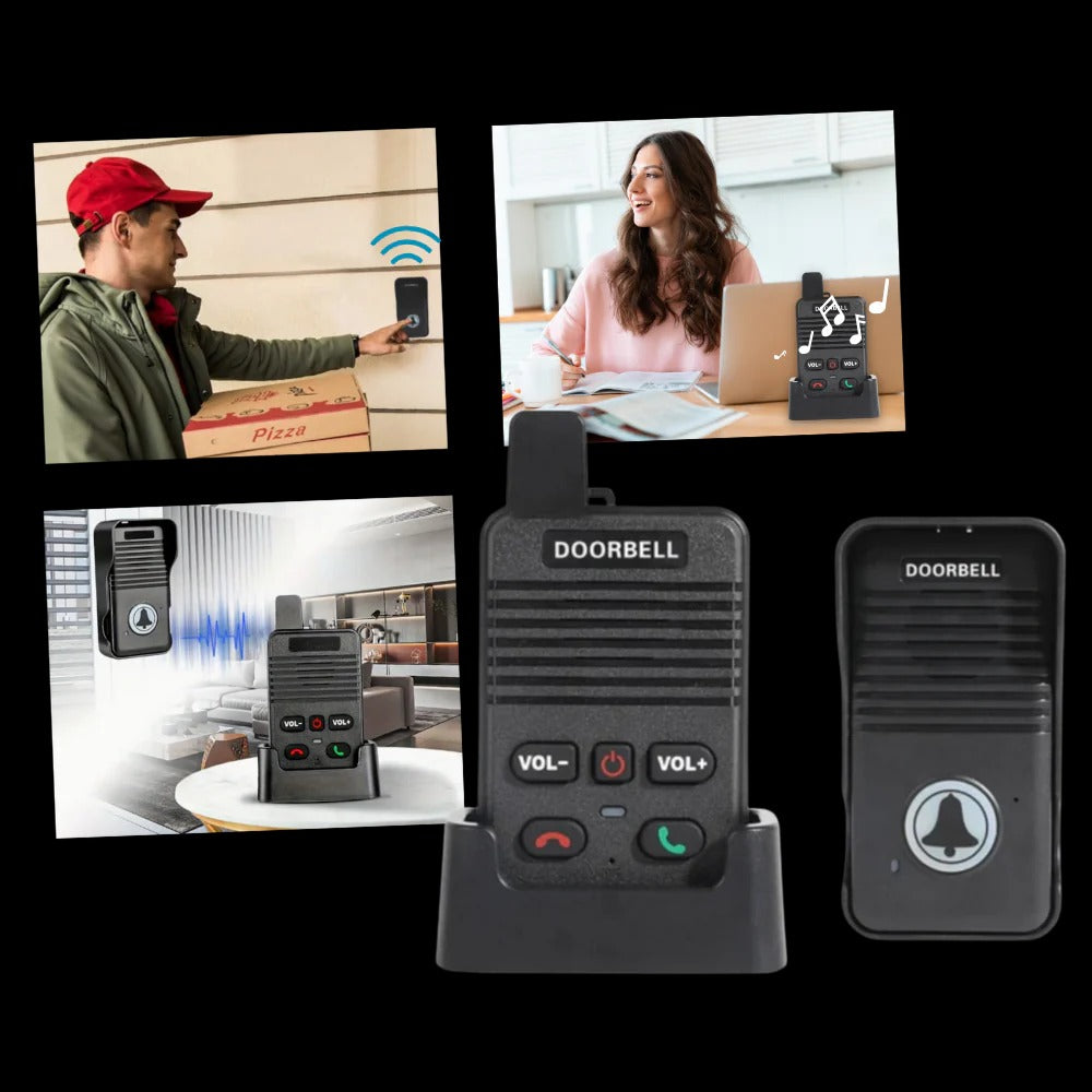 Wireless Intercom Doorbell Communication System