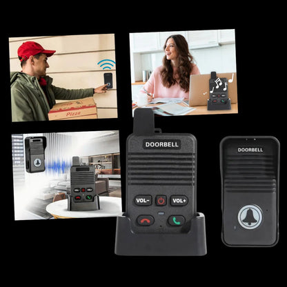 Wireless Intercom Doorbell Communication System