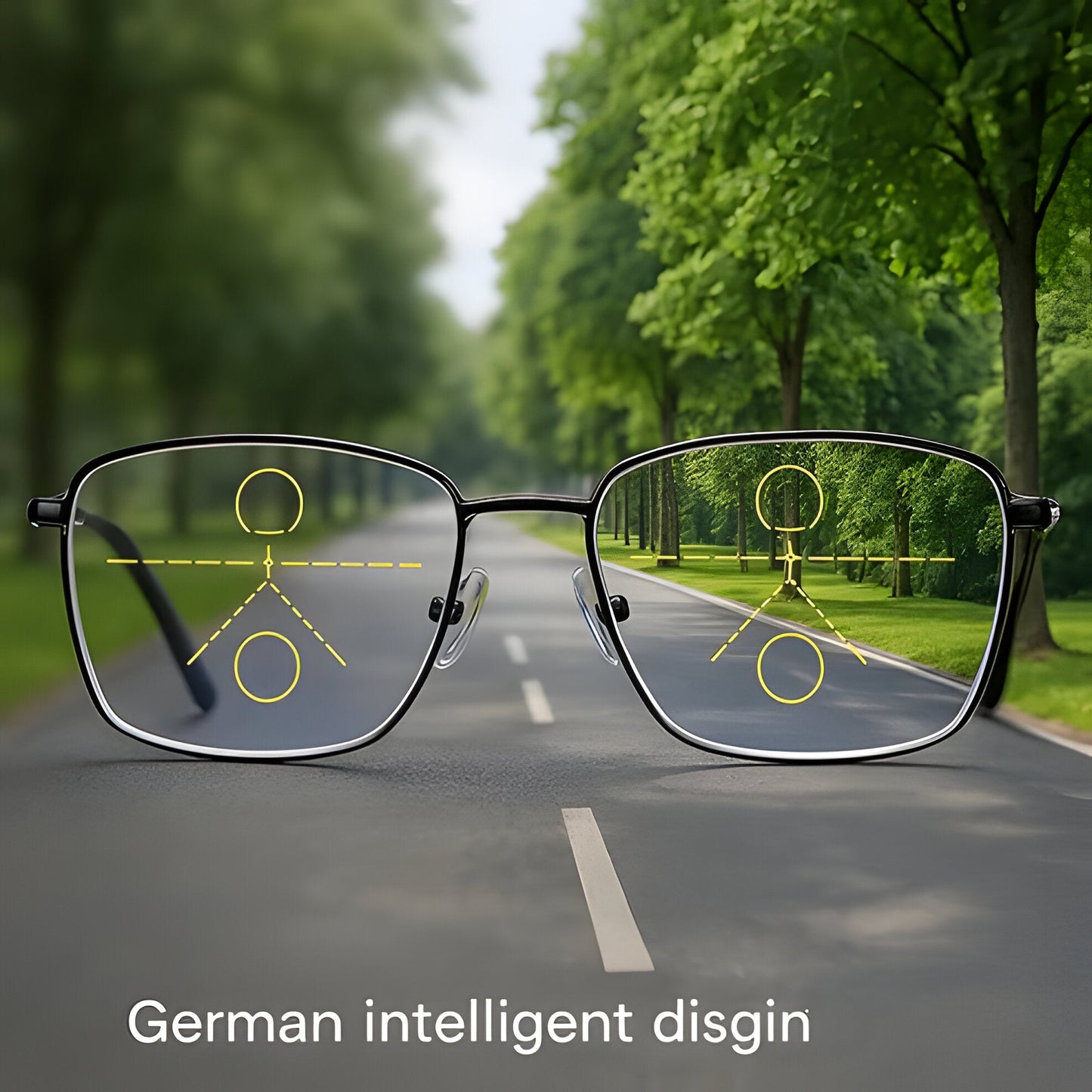 Progressive Multifocal Reading Glasses