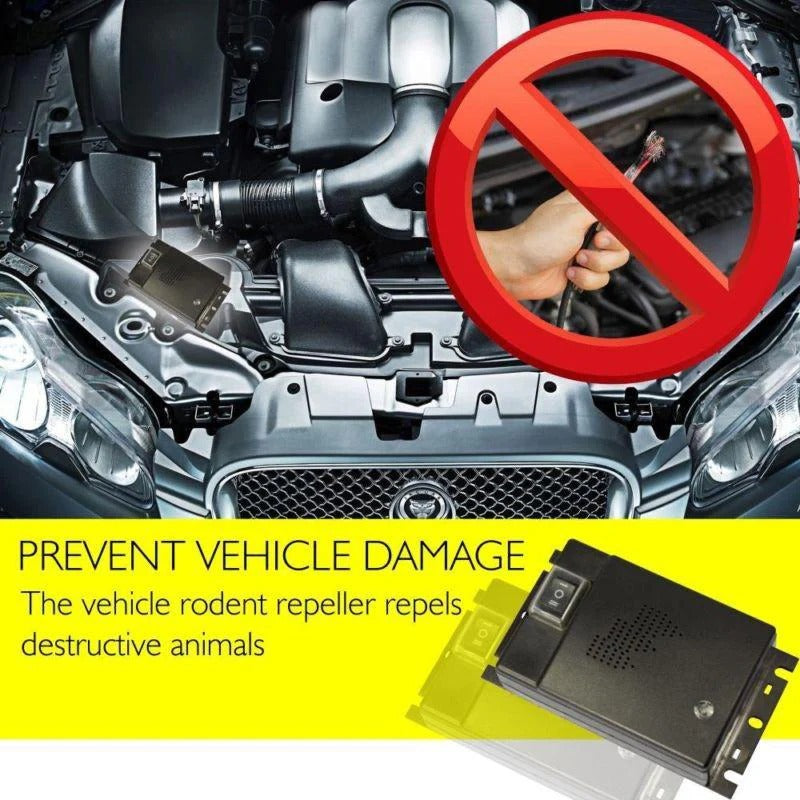 Ultrasonic Vehicle Mouse & Rodent Repeller