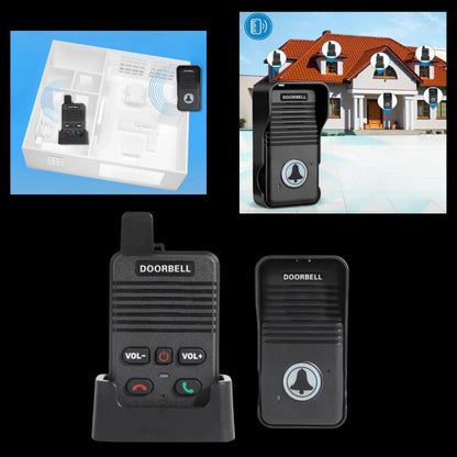 Wireless Intercom Doorbell Communication System