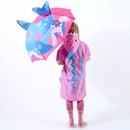Rainbow Kids Umbrella for Rainy Days
