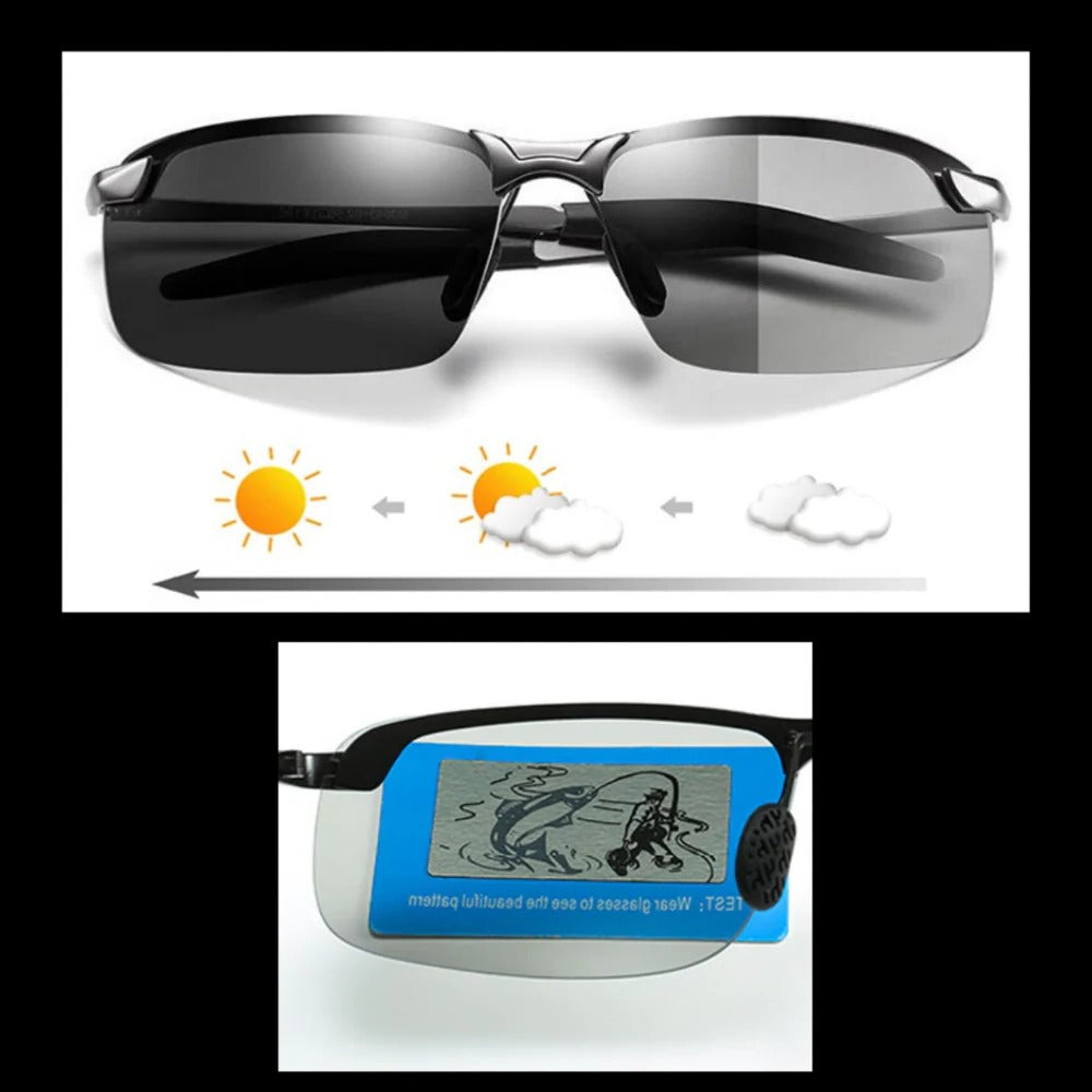 Photochromic UV Protection Sunglasses for Men