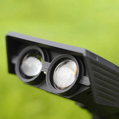 Solar LED Multi-Zoom Outdoor Spotlight