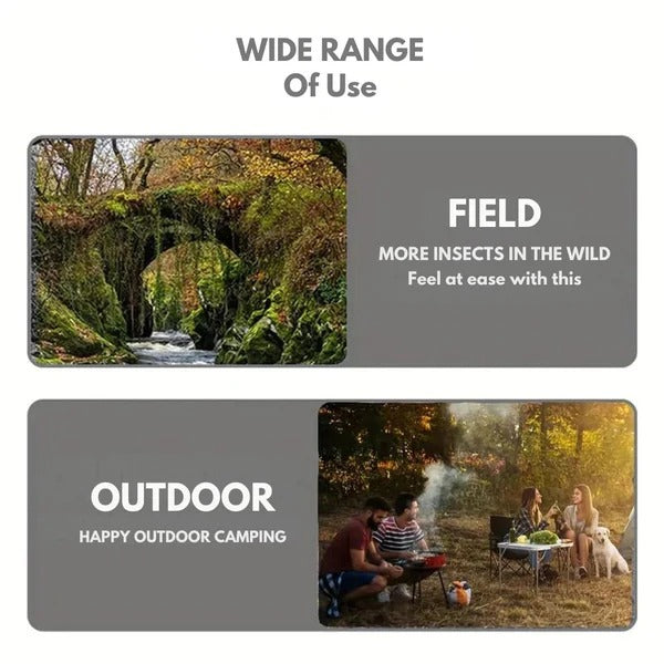 Natural Mosquito Repellent Wristband for Outdoor Protection