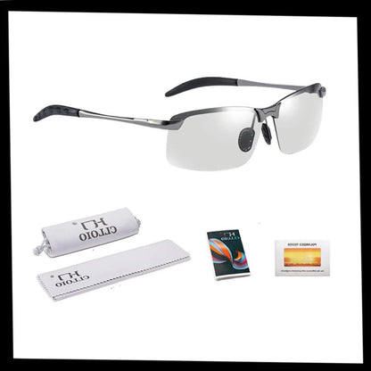 Photochromic UV Protection Sunglasses for Men