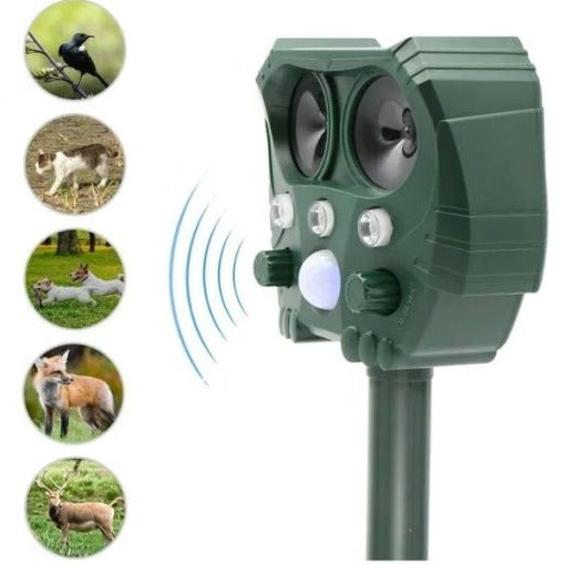 Ultrasonic Solar Snake Repeller for Garden
