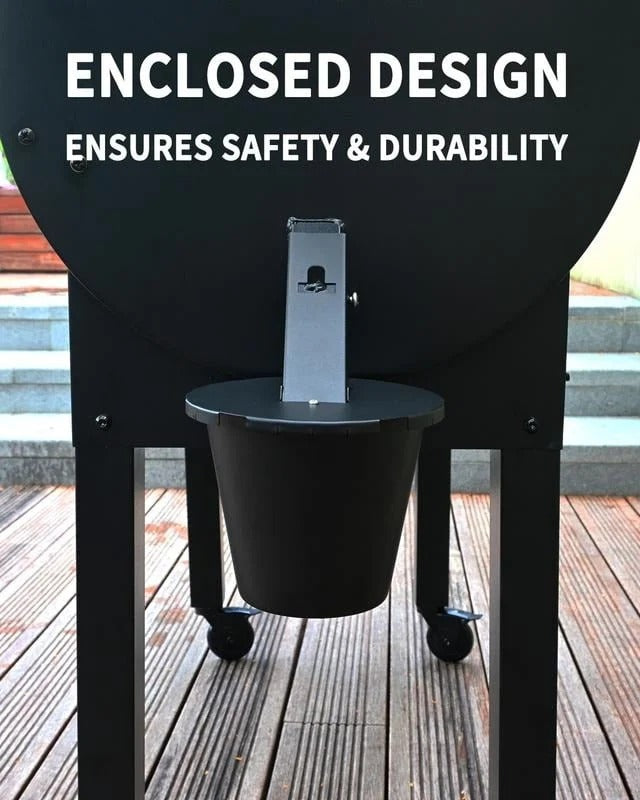 Upgraded BBQ Grill Grease Collector Tray