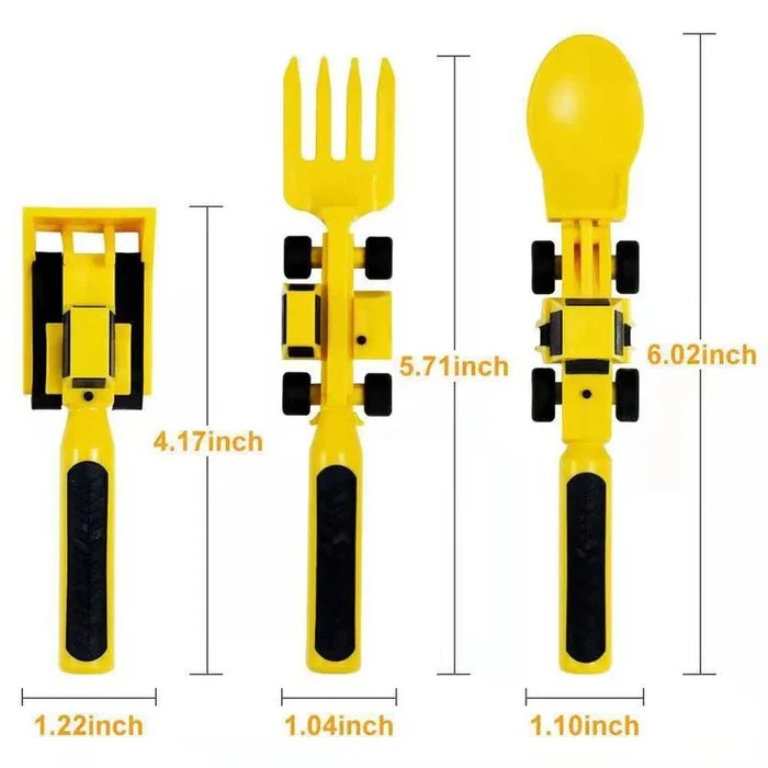 Construction-Themed Kids Dining Set