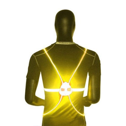 360° Reflective LED Safety Vest with Flashing Lights