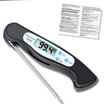 Digital Instant Read Food Thermometer for Cooking & BBQ