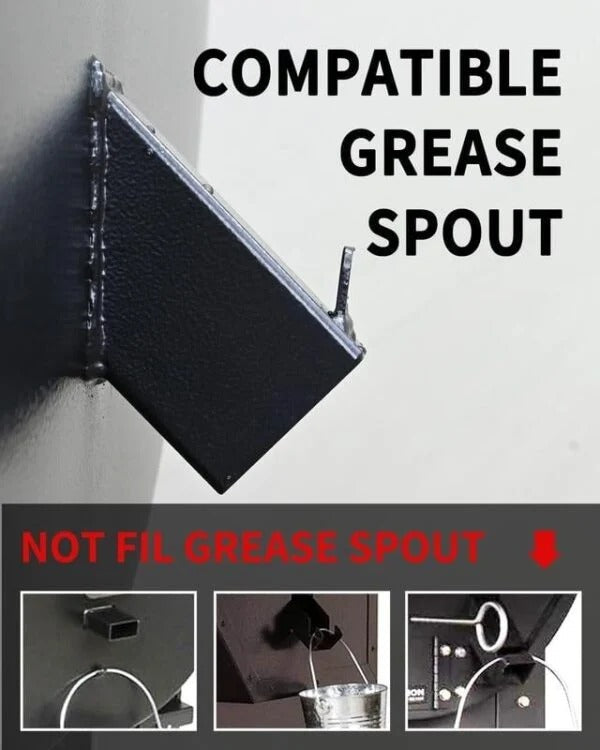 Upgraded BBQ Grill Grease Collector Tray