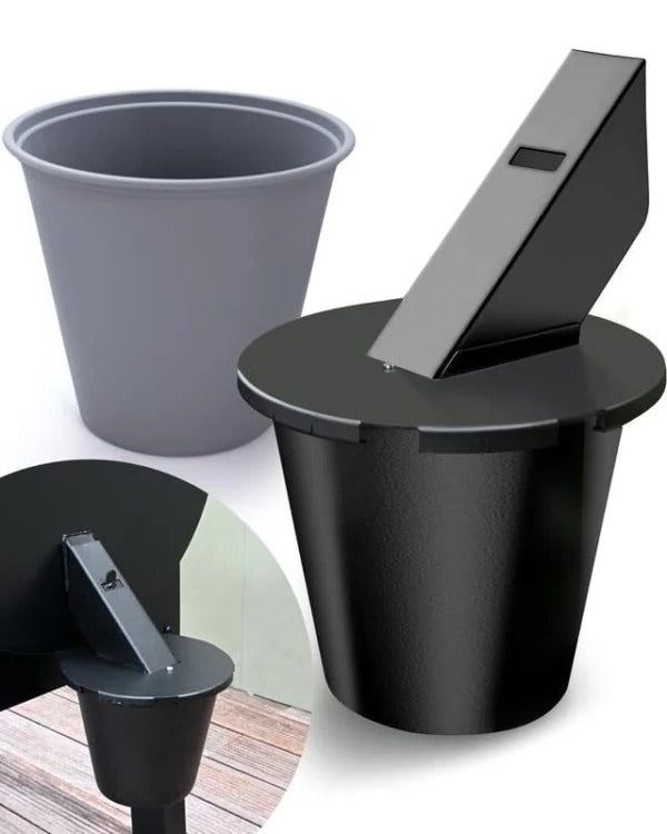 Upgraded BBQ Grill Grease Collector Tray