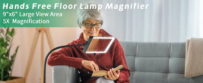 LED Magnifying Glass for Reading & Crafts