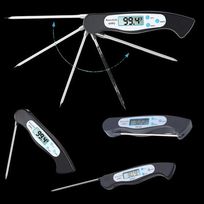 Digital Instant Read Food Thermometer for Cooking & BBQ