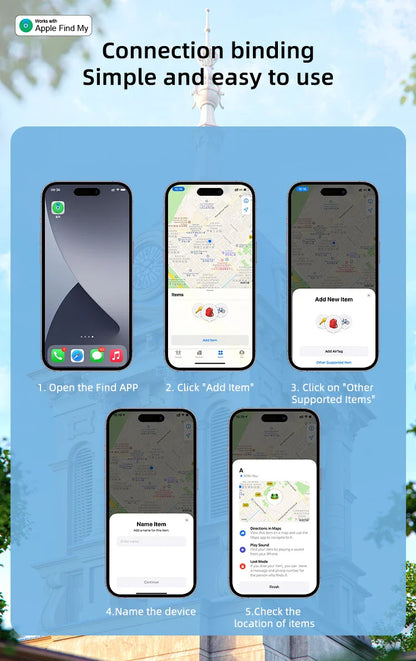 Smart Bluetooth Tracker Tag – Find Keys, Wallet & Pets