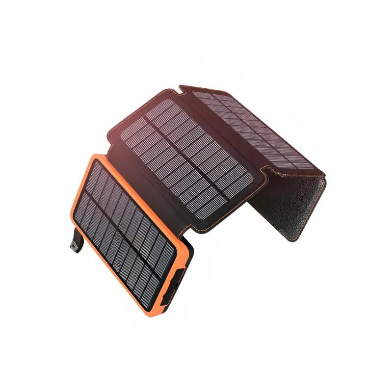 High-Capacity Solar Power Bank for Outdoor Charging
