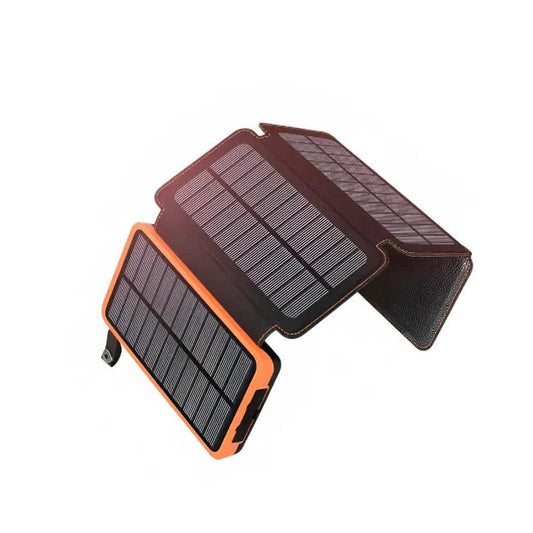 High-Capacity Solar Power Bank for Outdoor Charging