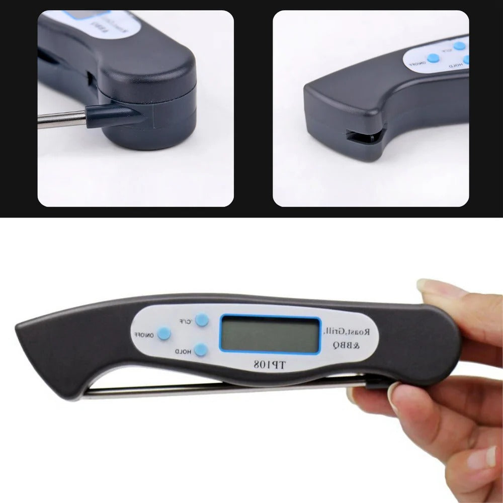 Digital Instant Read Food Thermometer for Cooking & BBQ