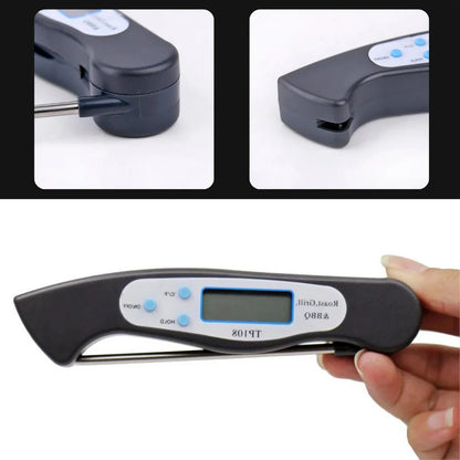 Digital Instant Read Food Thermometer for Cooking & BBQ