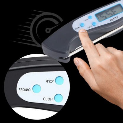 Digital Instant Read Food Thermometer for Cooking & BBQ