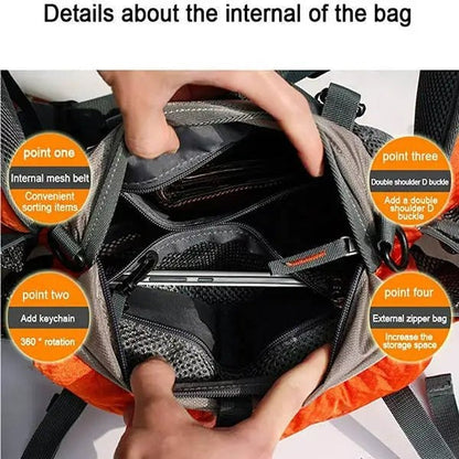 Sports Waist Bag – Waterproof Running Belt Pack