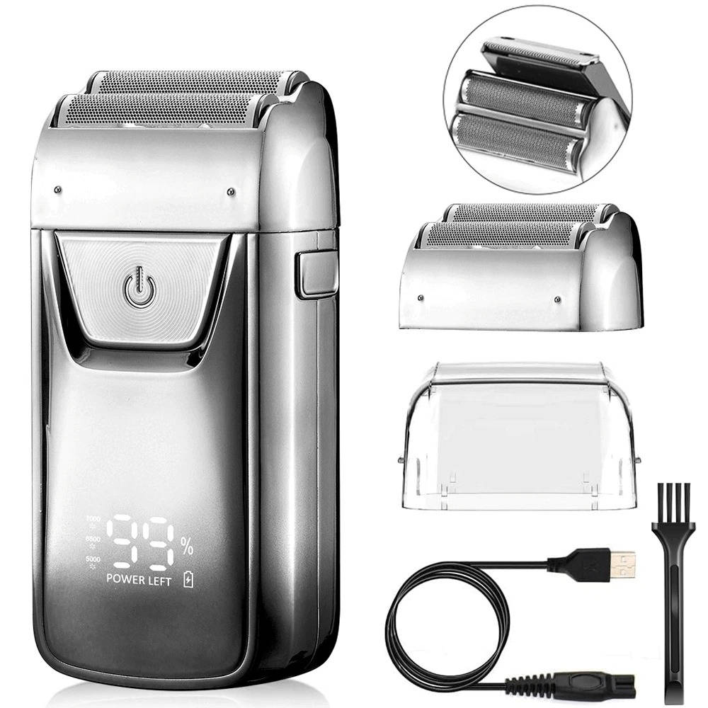 Electric Head & Face Shaver – Bald Grooming Razor