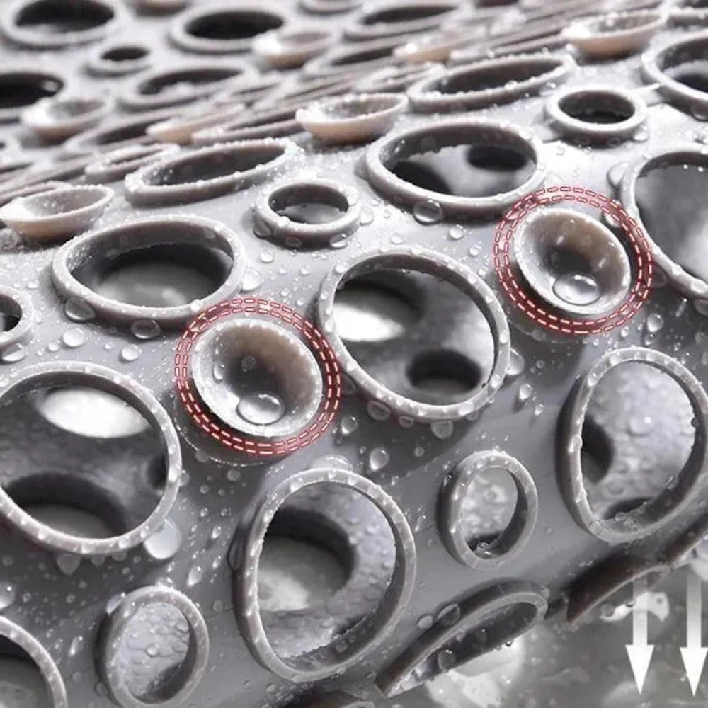 Non-Slip Antibacterial Bath Mat – Soft Quick-Dry Bathroom Rug