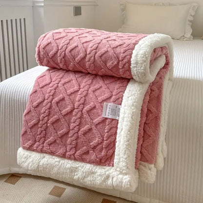 Snuggle Sherpa Blanket – Ultra Soft Plush Throw Blanket