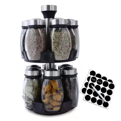 12-Jar Rotating Spice Rack