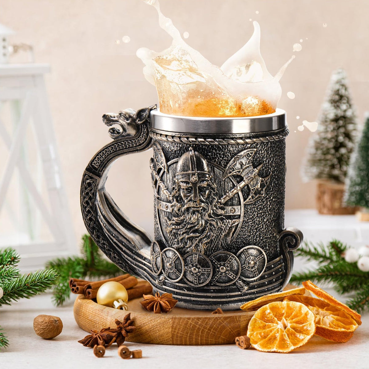 Medieval Viking Beer Mug