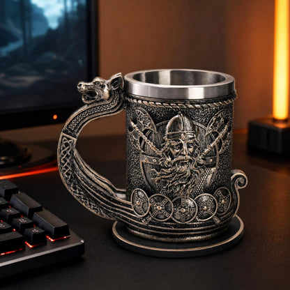 Medieval Viking Beer Mug
