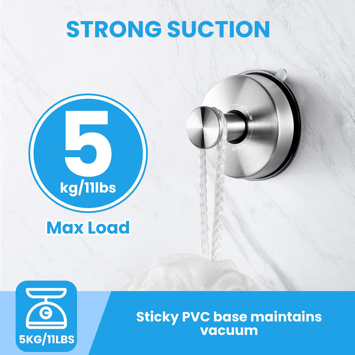Suction Cup Hooks – 2 Pieces