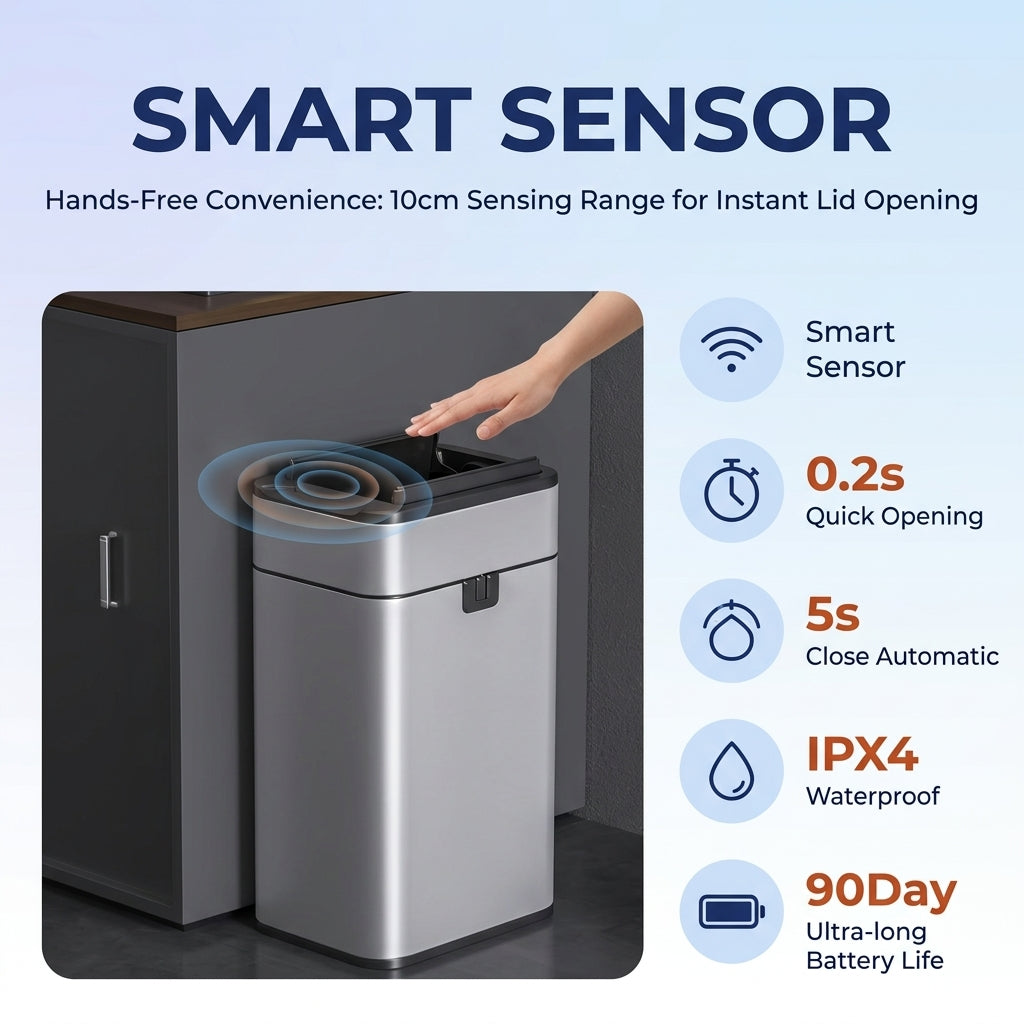Sensor Rubbish Can