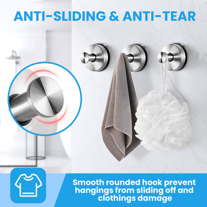 Suction Cup Hooks – 2 Pieces