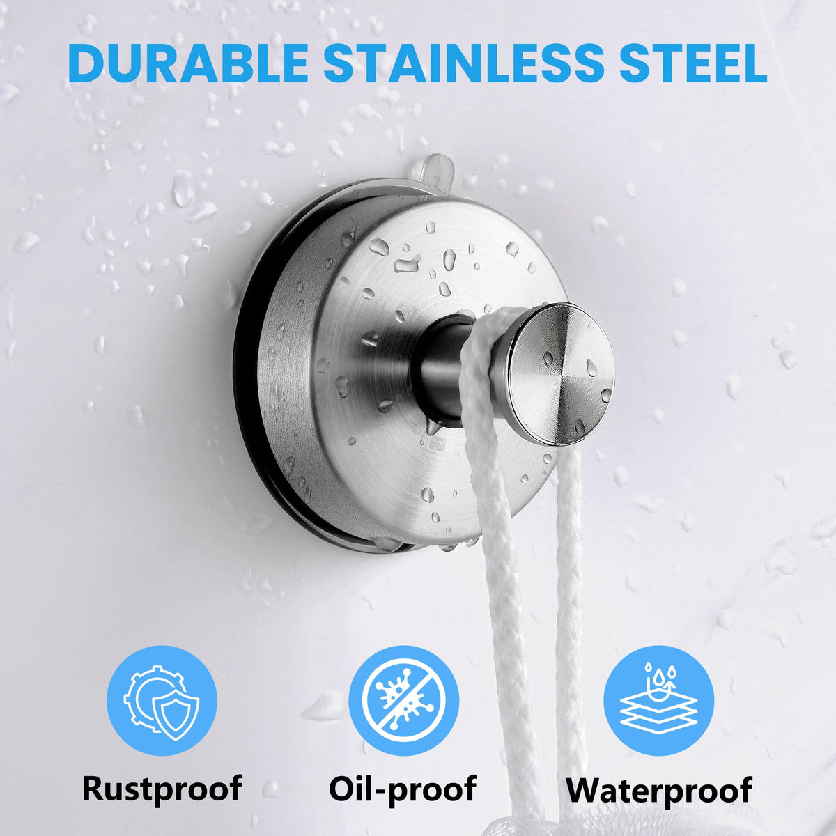 Suction Cup Hooks – 2 Pieces