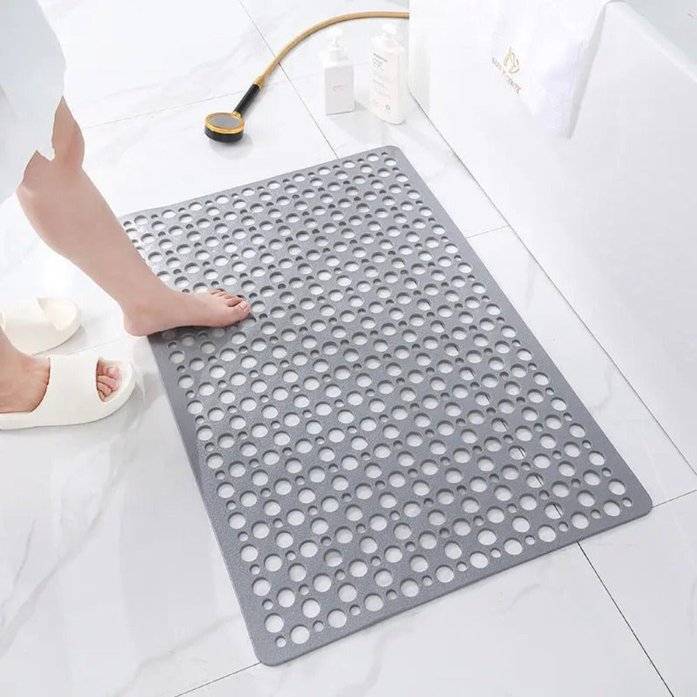 Non-Slip Antibacterial Bath Mat – Soft Quick-Dry Bathroom Rug