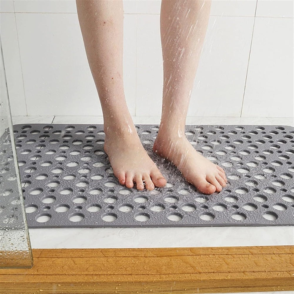 Non-Slip Antibacterial Bath Mat – Soft Quick-Dry Bathroom Rug