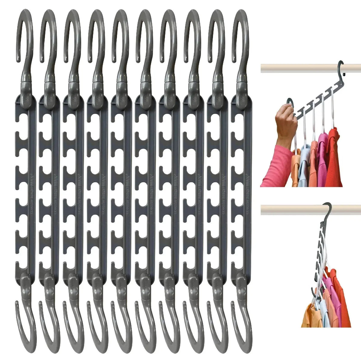 Space-Saving Clothes Hangers