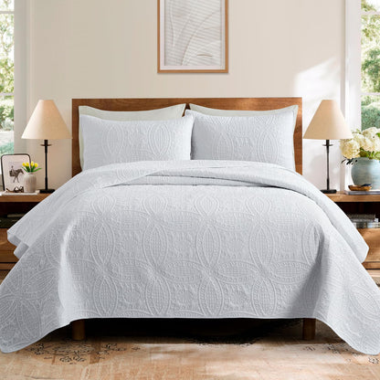 Soft Lightweight Coin Pattern Bedding Set