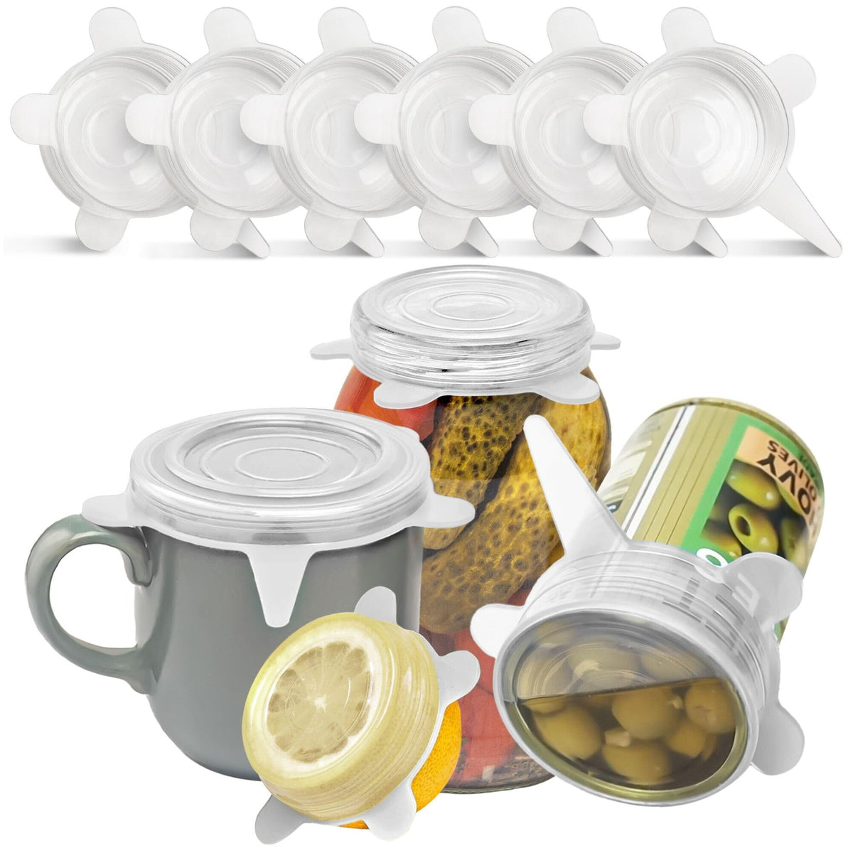 Reusable Jar Covers – 12 Pieces