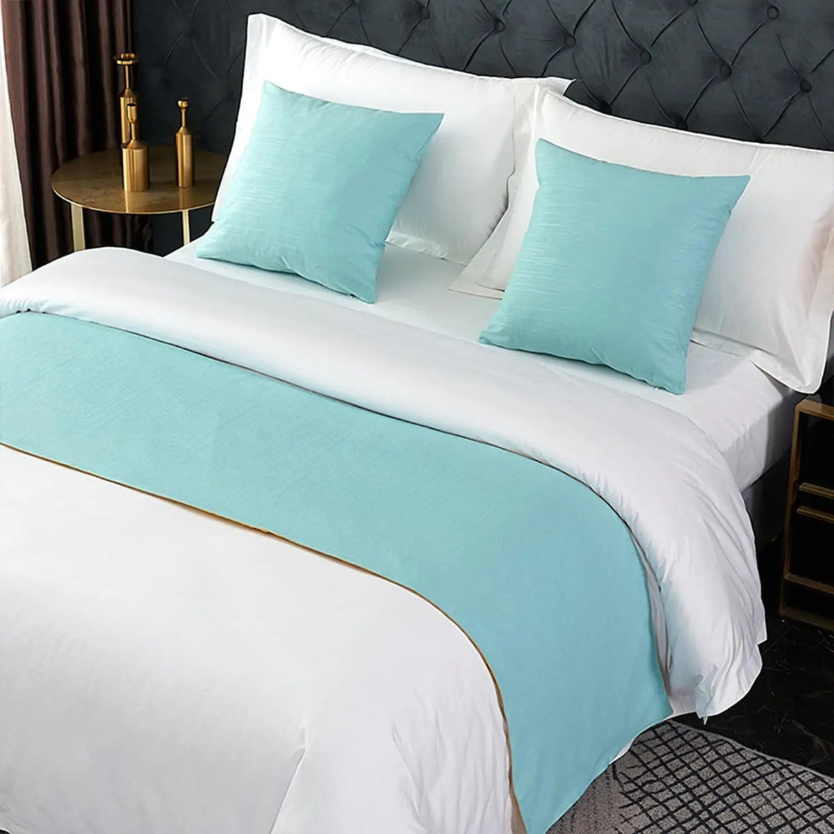 Velvet Bed Runner or Matching Cushion Cover