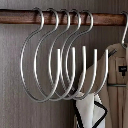 Multipurpose Aluminium Hooks Matte Finish – 5 Pieces