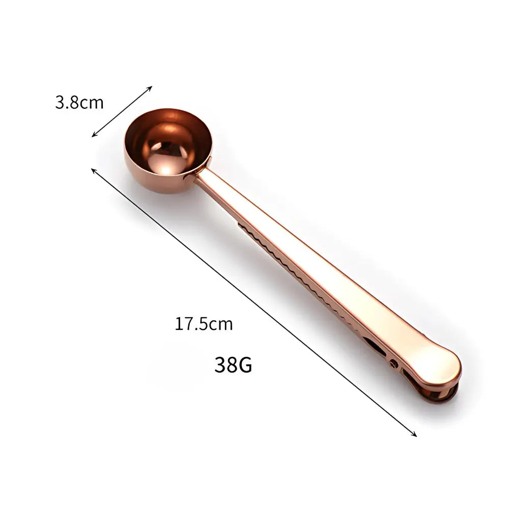 Stainless Steel Coffee Scoop Clip – 3 Pieces