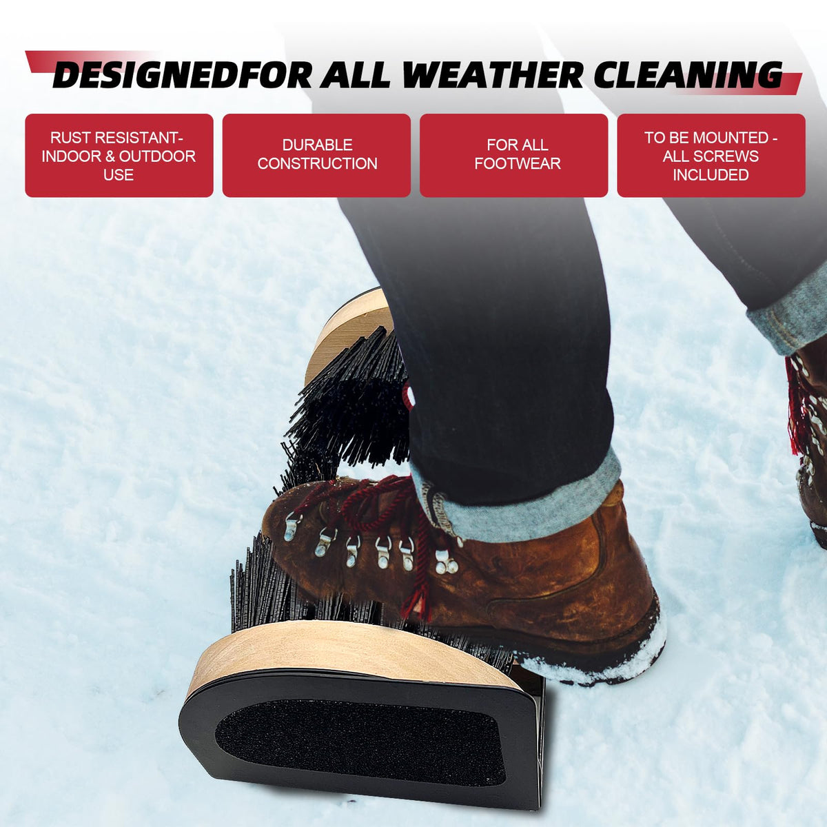 Outdoor Shoe Brush