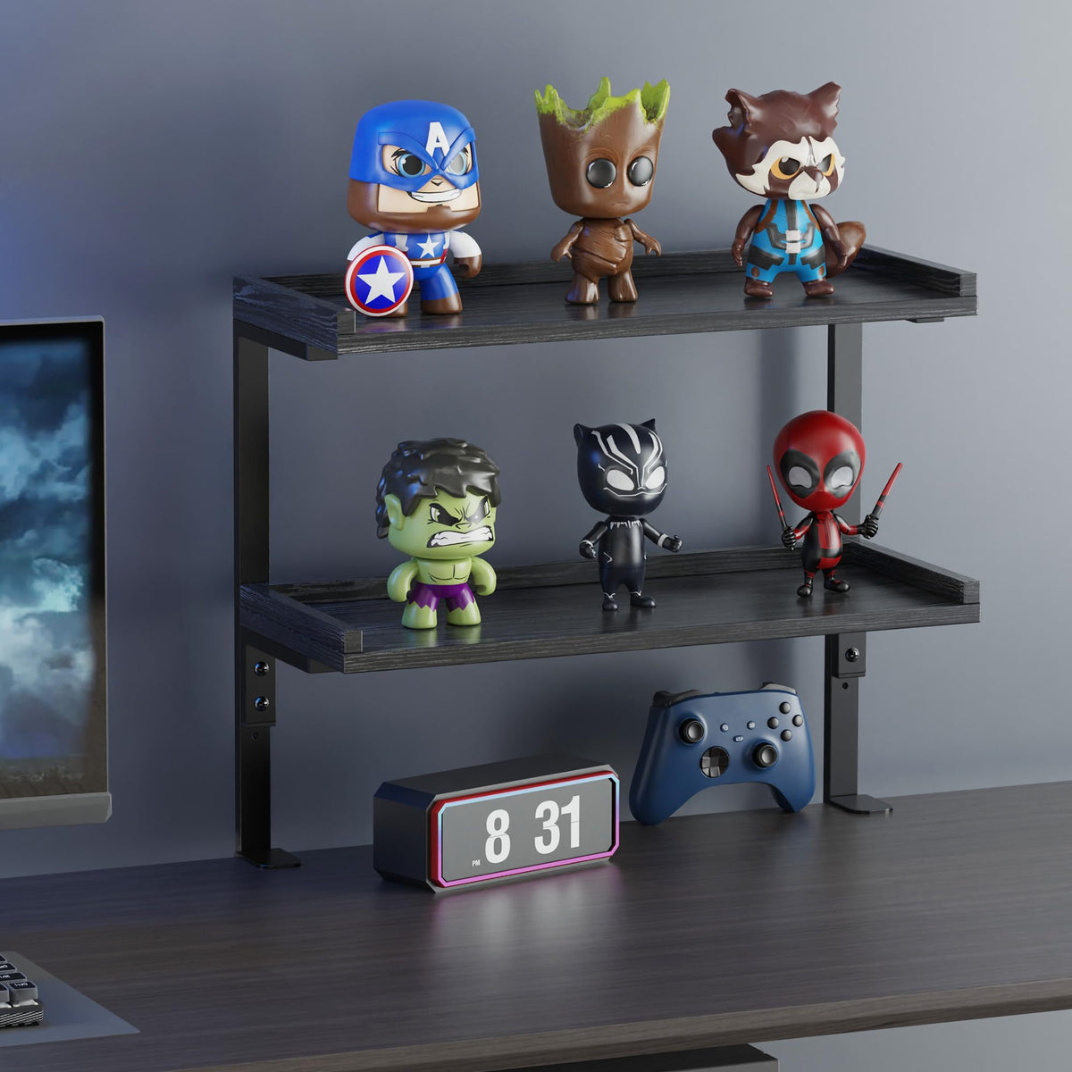 Clamp Desk Shelf