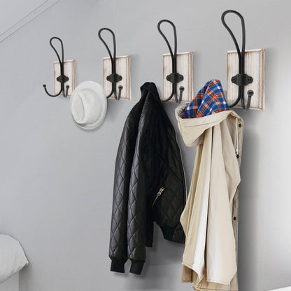 Wooden Pine Hook Rack – 2 Pieces
